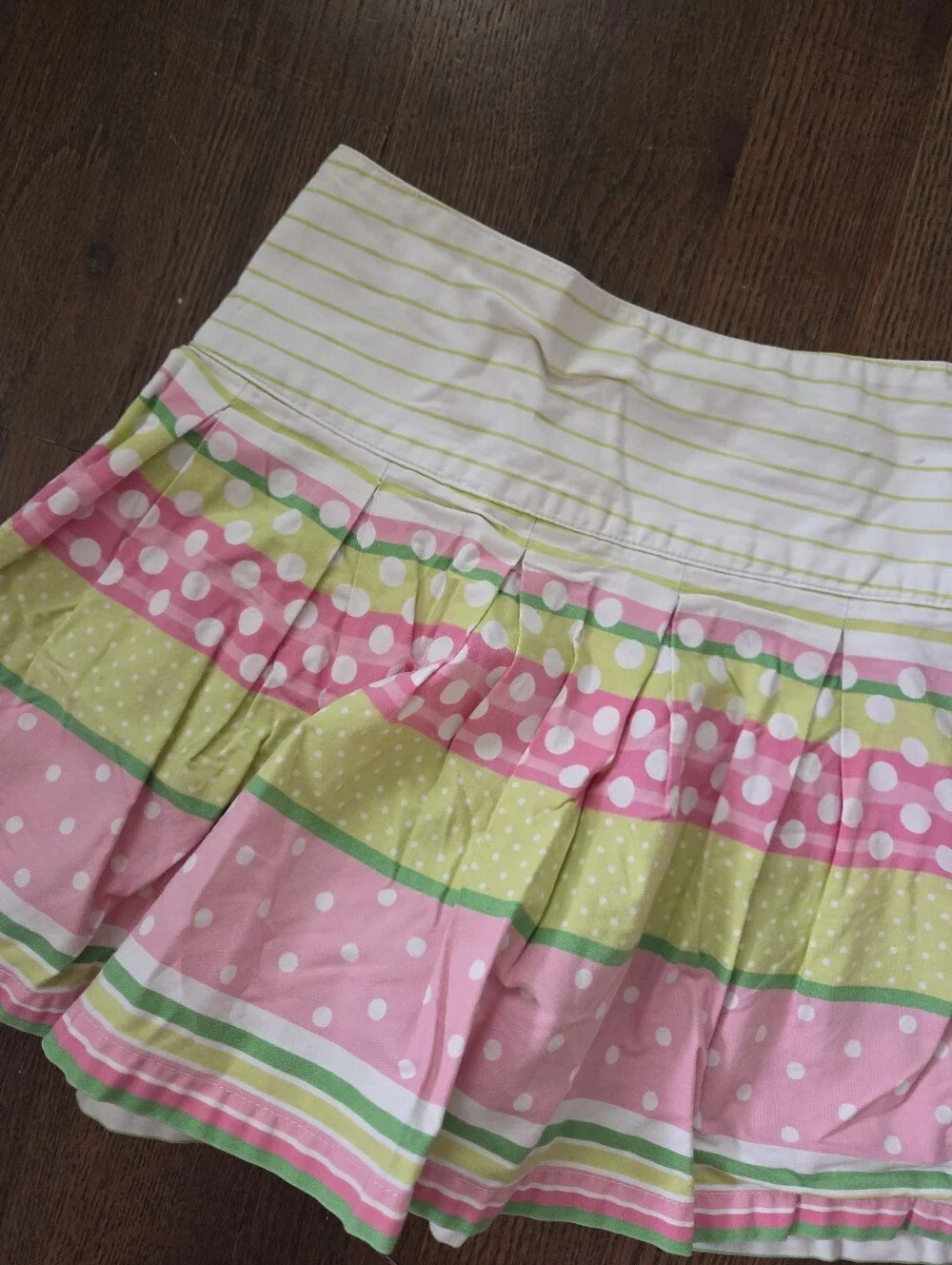 Vtg Gymboree Girls 5 Easter Skater Skirt